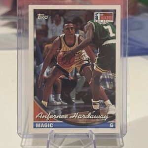 1994 NBA Topps Anfernee Hardaway 1st Round NBA Draft Card